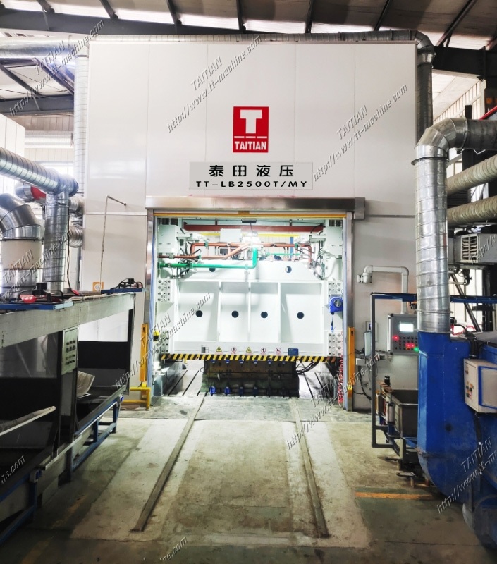 2500T SMC Forming Hydraulic Press för bilinteriördelar