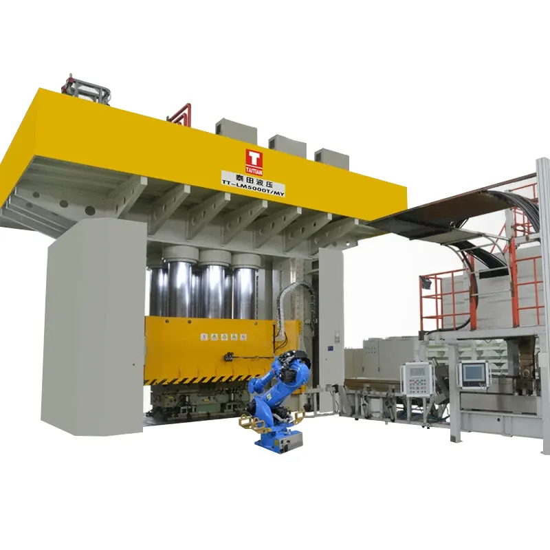 5000 ton hydraulisk kompositformpress