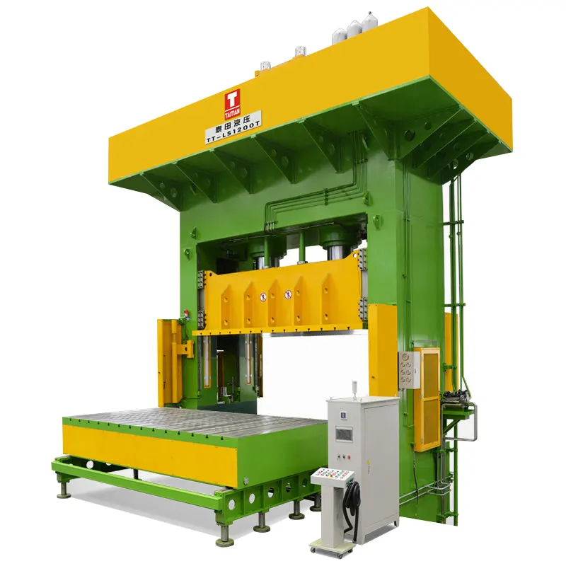 Hydraulisk dyspottingpressmaskin